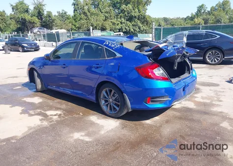 2021 Honda Civic Ex from USA, damaged, VIN 19XFC1F36ME210043